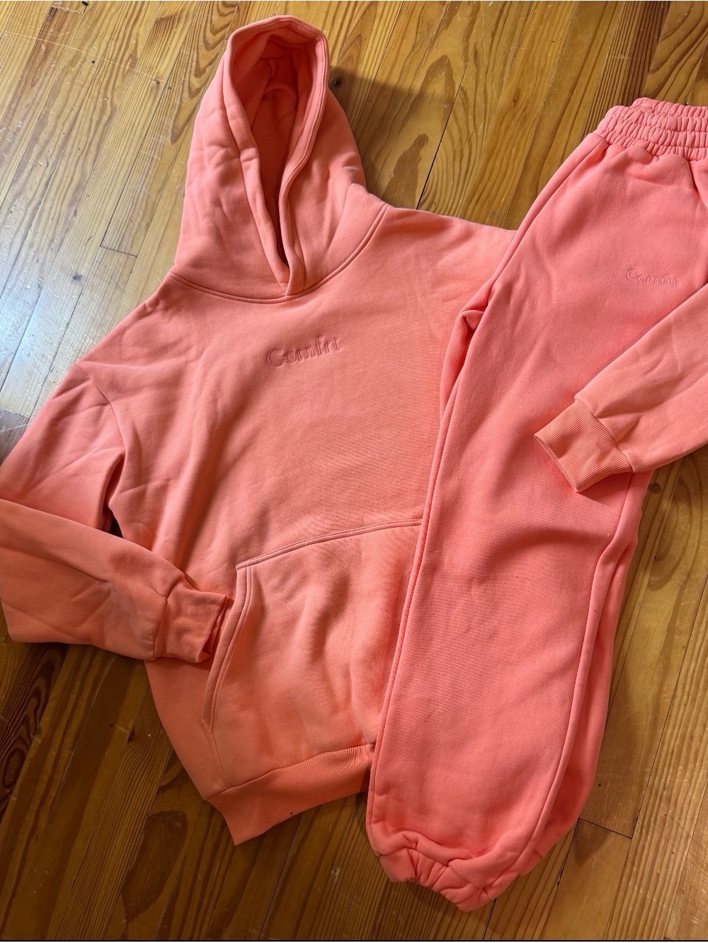 Confrt Coral Womens Hoodie SMALL & Jogger X-SMALL NEW